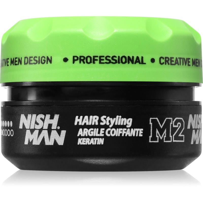 Nish Man M2 стилизиращ восък за къса коса с кератин - Грижа за коса - Сравни цени от 1 магазин с безплатна доставка