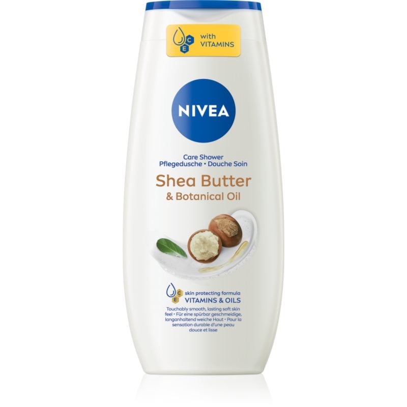 Nivea Shea Butter & Botanical Oil крем душ гел