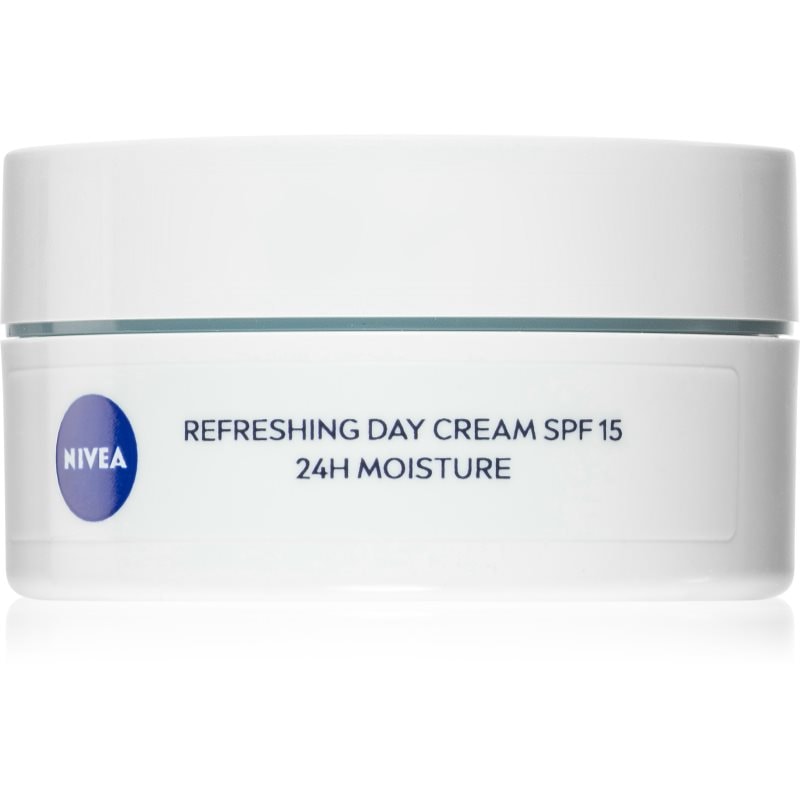 NIVEA 24 h Moisture освежаващ дневен крем с витамин Е SPF 15 - Грижа за лице - Сравни цени от 1 магазин с безплатна доставка