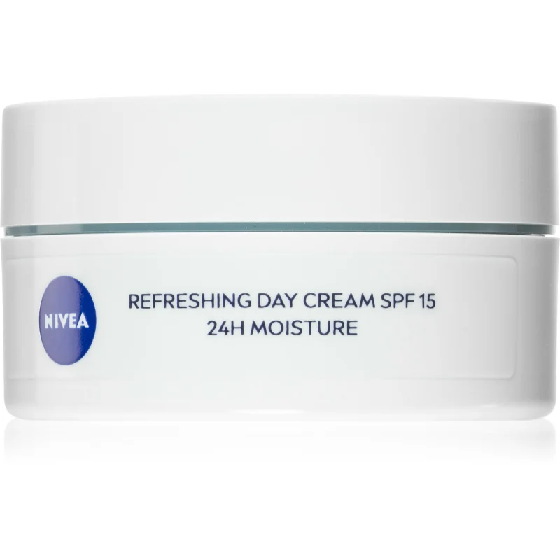 NIVEA 24 h Moisture освежаващ дневен крем с витамин Е SPF 15 - Грижа за лице - Сравни цени от 1 магазин с безплатна доставка