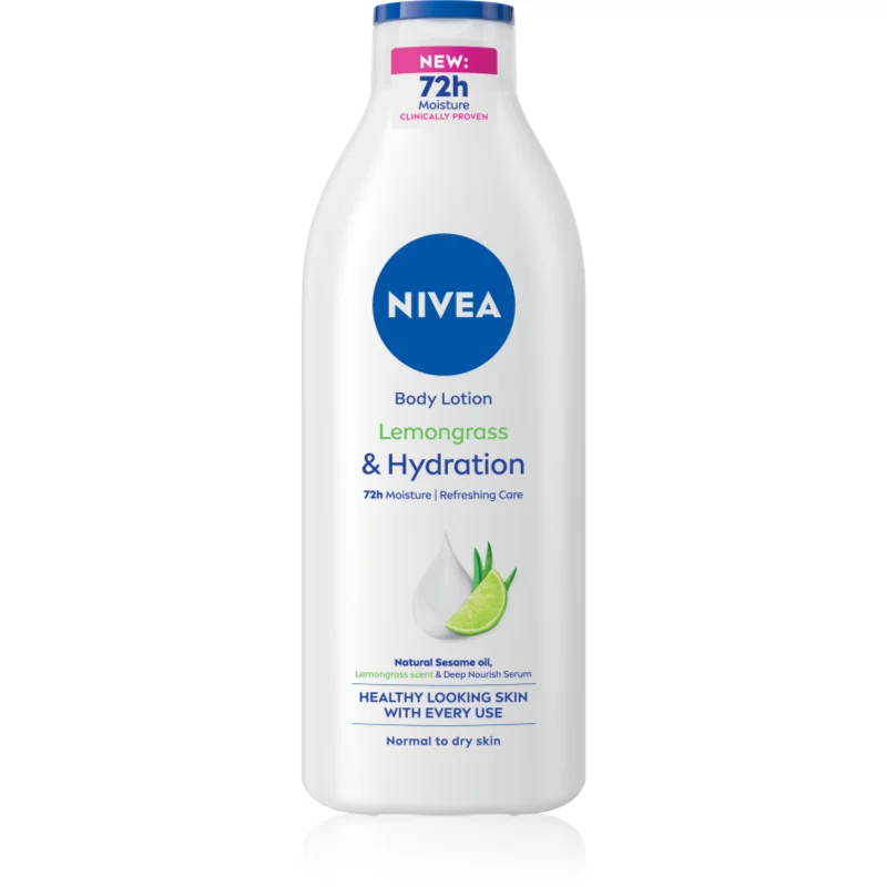 Nivea Lemongrass хидратиращо мляко за тяло - Грижа за тяло - Сравни цени от 1 магазин с безплатна доставка