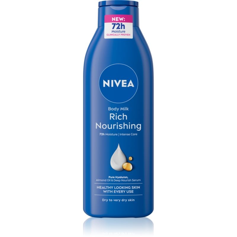 NIVEA Body Milk подхранващ лосион за тяло
