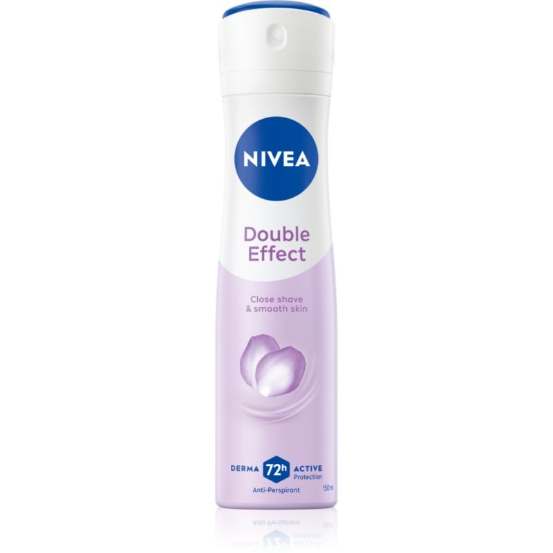 NIVEA Double Effect антиперспирант-спрей 72 ч. - Грижа за тяло - Сравни цени от 1 магазин с безплатна доставка