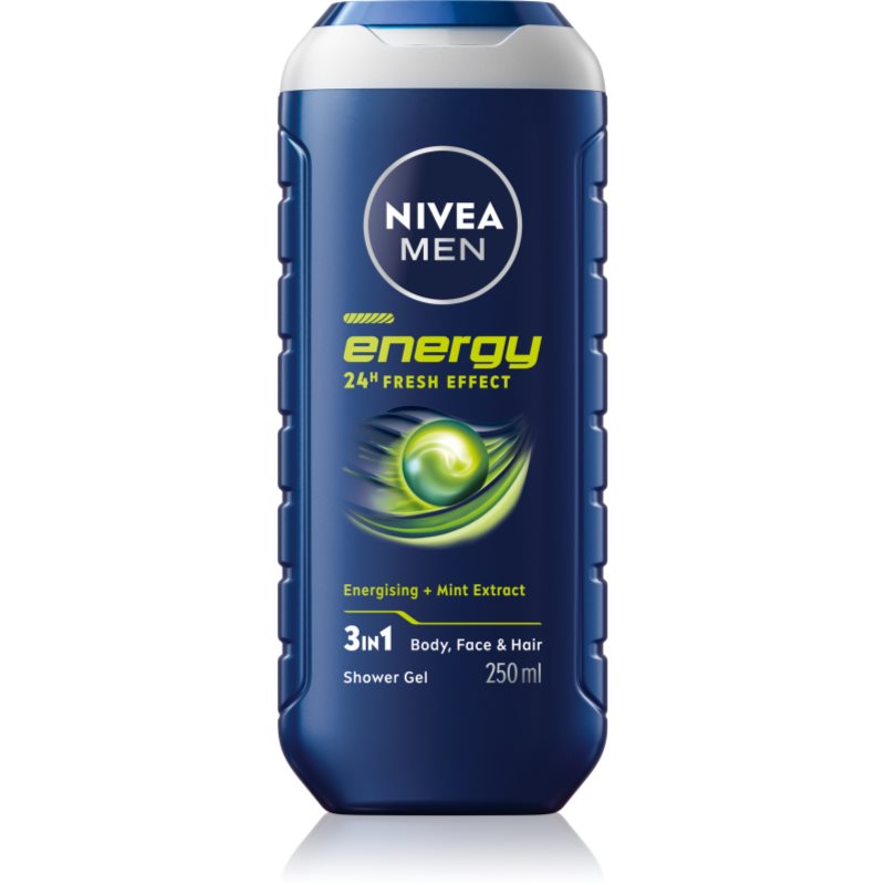 Nivea Nivea Men Energy душ гел за мъже - Мъжки парфюм 250мл - Сравни цени от 1 магазин с безплатна доставка