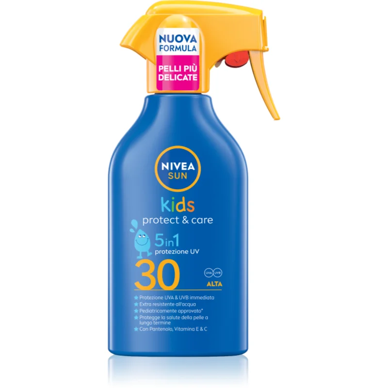 NIVEA SUN Kids слънцезащитен спрей за деца SPF 30 - Грижа за тяло - Сравни цени от 1 магазин с безплатна доставка