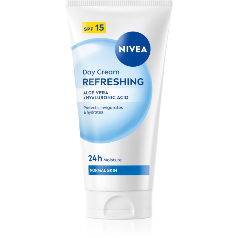 NIVEA Refreshing хидратиращ дневен крем SPF 15 - Грижа за лице - Сравни цени от 1 магазин с безплатна доставка