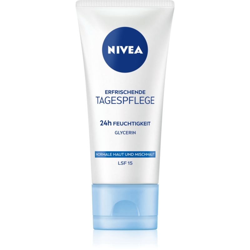 NIVEA Refreshing хидратиращ дневен крем SPF 15 - Грижа за лице - Сравни цени от 1 магазин с безплатна доставка