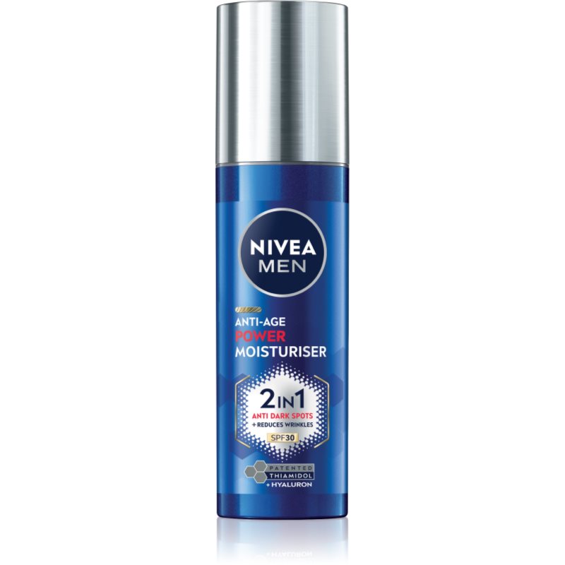 NIVEA MEN Anti-Age Power възстановителен крем за намаляване на бръчките за мъже SPF 30 - Грижа за лице - Сравни цени от 1 магазин с безплатна доставка