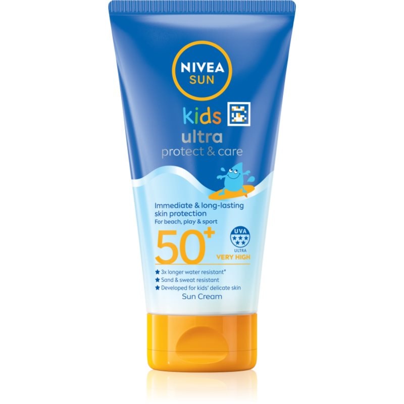 NIVEA SUN Protect & Play слънцезащитен крем за деца SPF 50+ - Грижа за тяло - Сравни цени от 1 магазин с безплатна доставка
