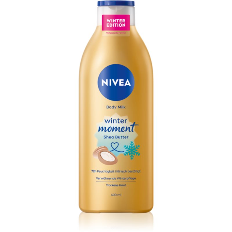 Nivea NIVEA Winter Moment подхранващ лосион за тяло с масло от шеа - Унисекс парфюм 400мл - Сравни цени от 1 магазин с безплатна доставка