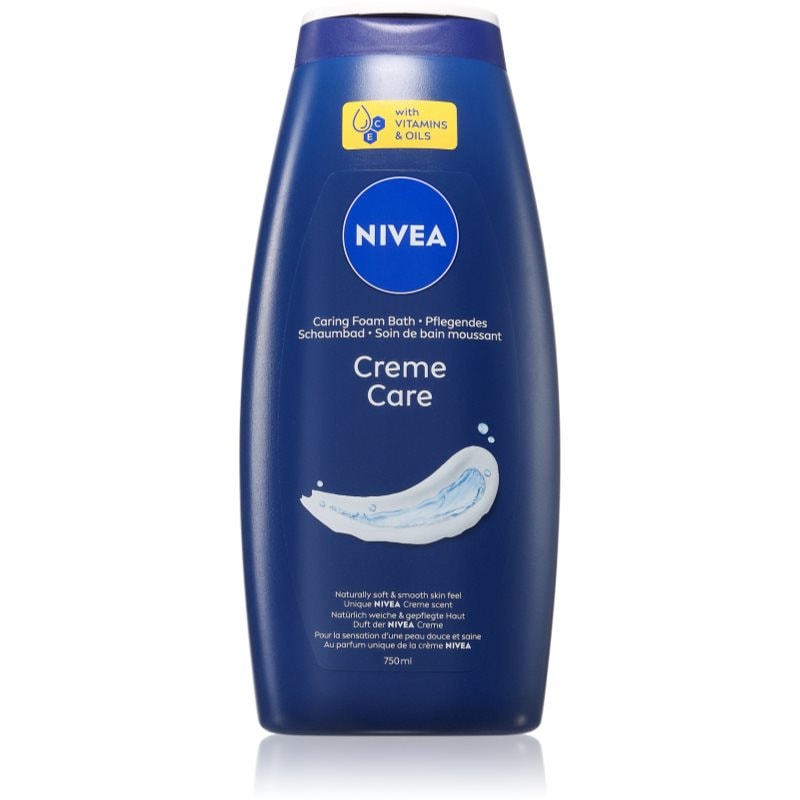 NIVEA Creme Care кремообразна пяна за вана - Грижа за тяло - Сравни цени от 1 магазин с безплатна доставка