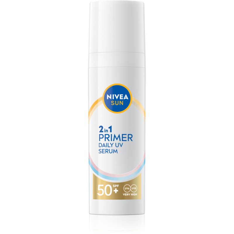 NIVEA SUN Daily UV Serum основа 2 в 1 SPF 50+ - Грижа за лице - Сравни цени от 1 магазин с безплатна доставка