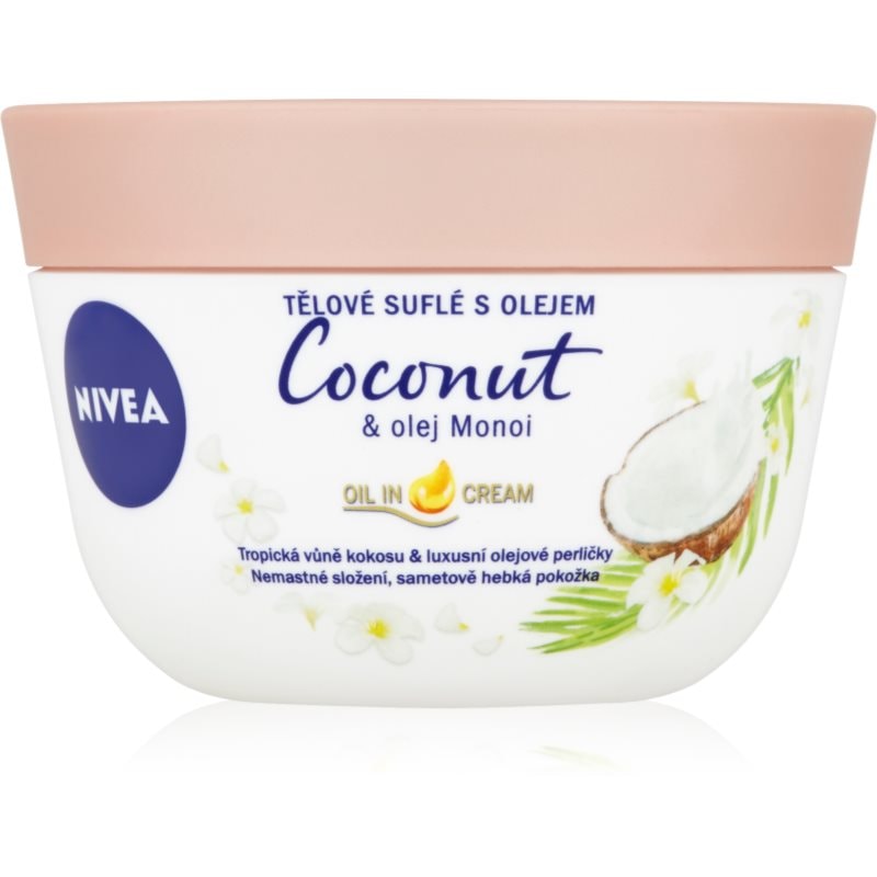 Nivea Coconut & Monoi Oil суфле за тяло - Грижа за тяло - Сравни цени от 1 магазин с безплатна доставка