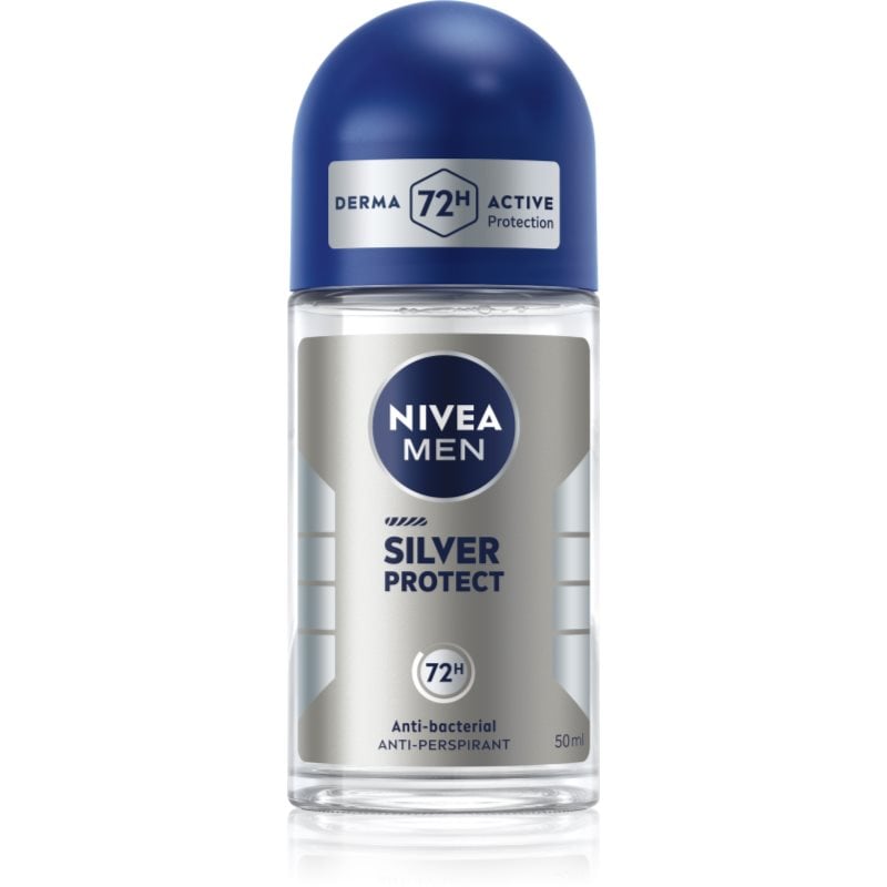 NIVEA MEN Silver Protect рол-он и антиперспирант за мъже