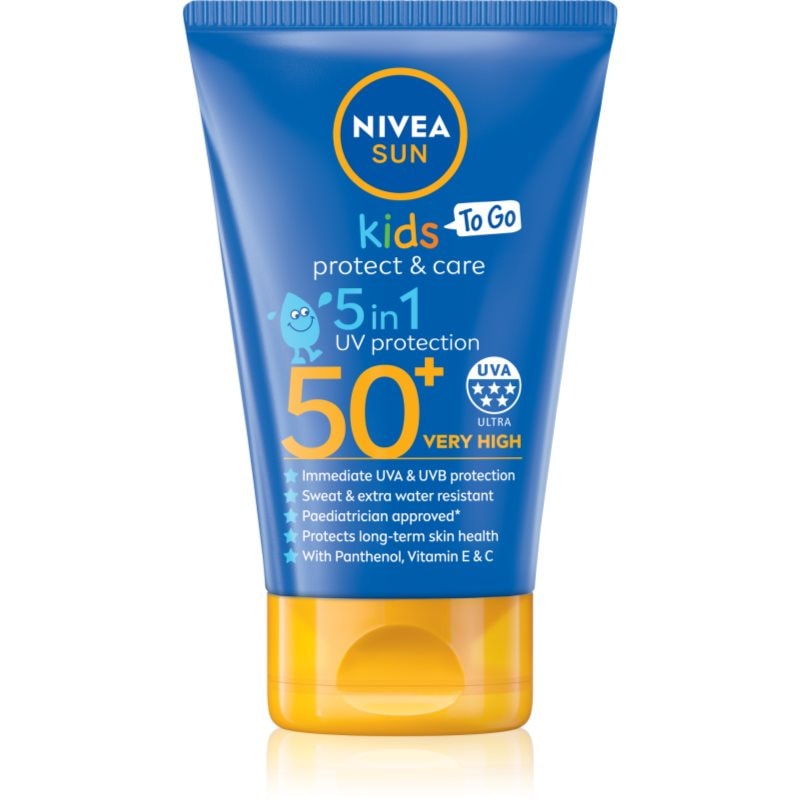 NIVEA SUN Kids детско мляко за тен 5 в 1 SPF 50+ - Грижа за тяло - Сравни цени от 1 магазин с безплатна доставка
