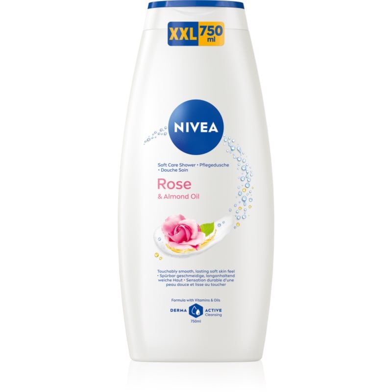 NIVEA Rose & Almond Oil душ гел
