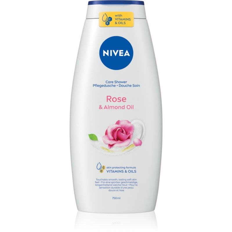 NIVEA Rose & Almond Oil душ гел