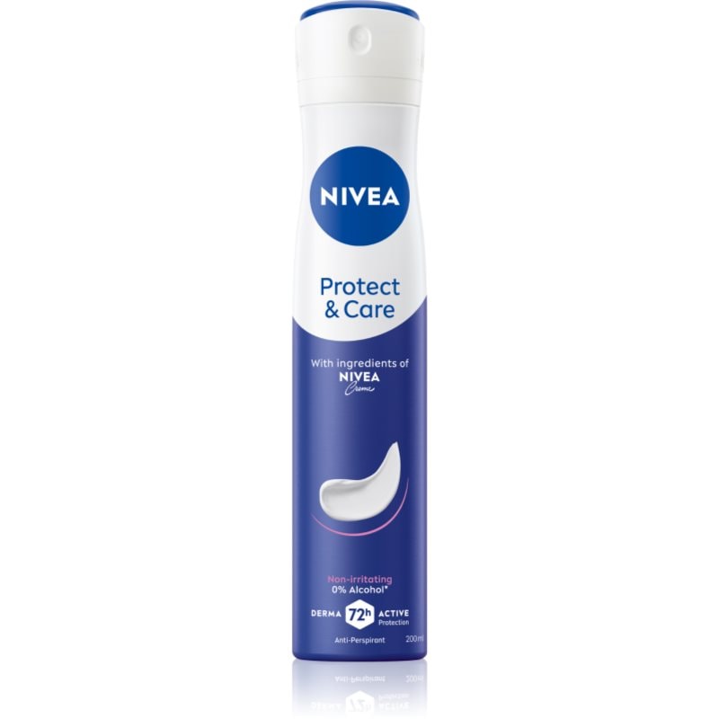 NIVEA Protect & Care антиперспирант-спрей - Грижа за тяло - Сравни цени от 1 магазин с безплатна доставка