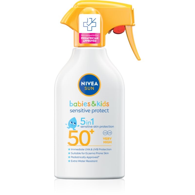 NIVEA SUN Babies & Kids слънцезащитен спрей за деца SPF 50+