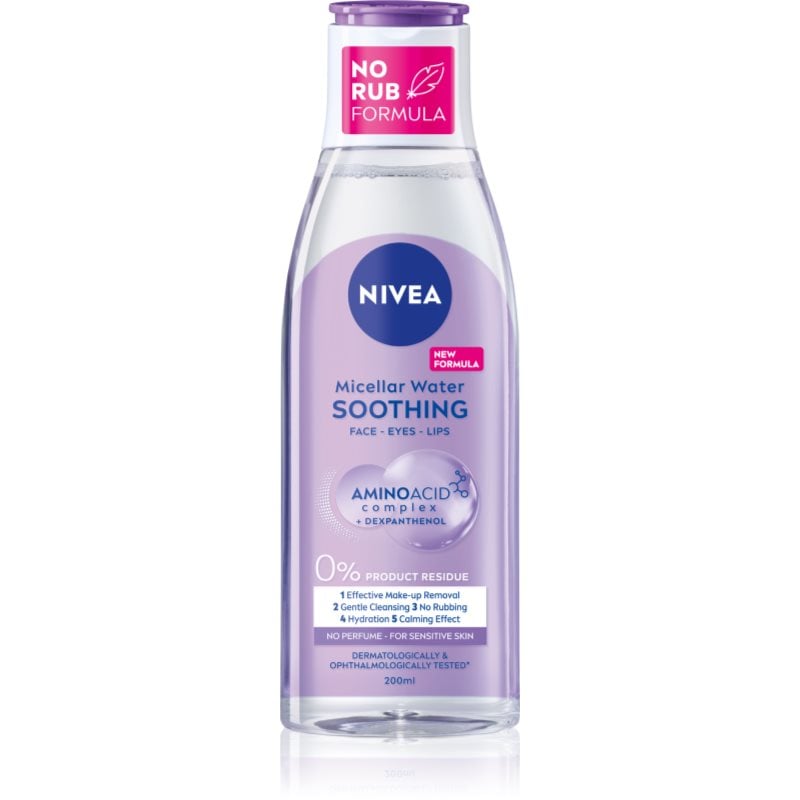 NIVEA Face мицеларна почистваща вода за чувствителна кожа на лицето