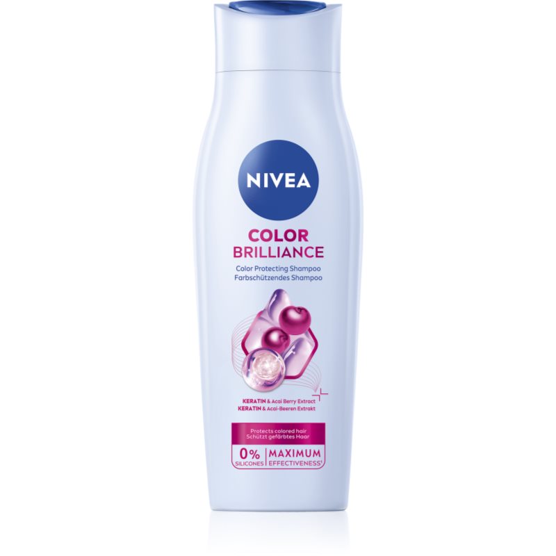 Nivea NIVEA Color Brilliance грижовен шампоан за ядисана коса - Унисекс парфюм 250мл - Сравни цени от 1 магазин с безплатна доставка