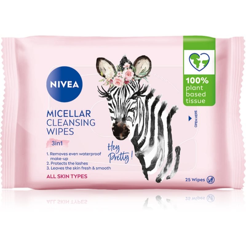 Nivea Micellar почистващи кърпички за лице 3 в 1