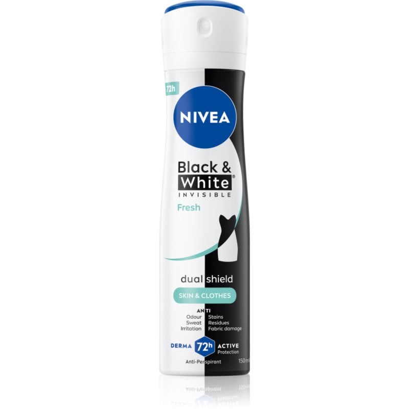 NIVEA Invisible Black & White Fresh антиперспирант-спрей за жени