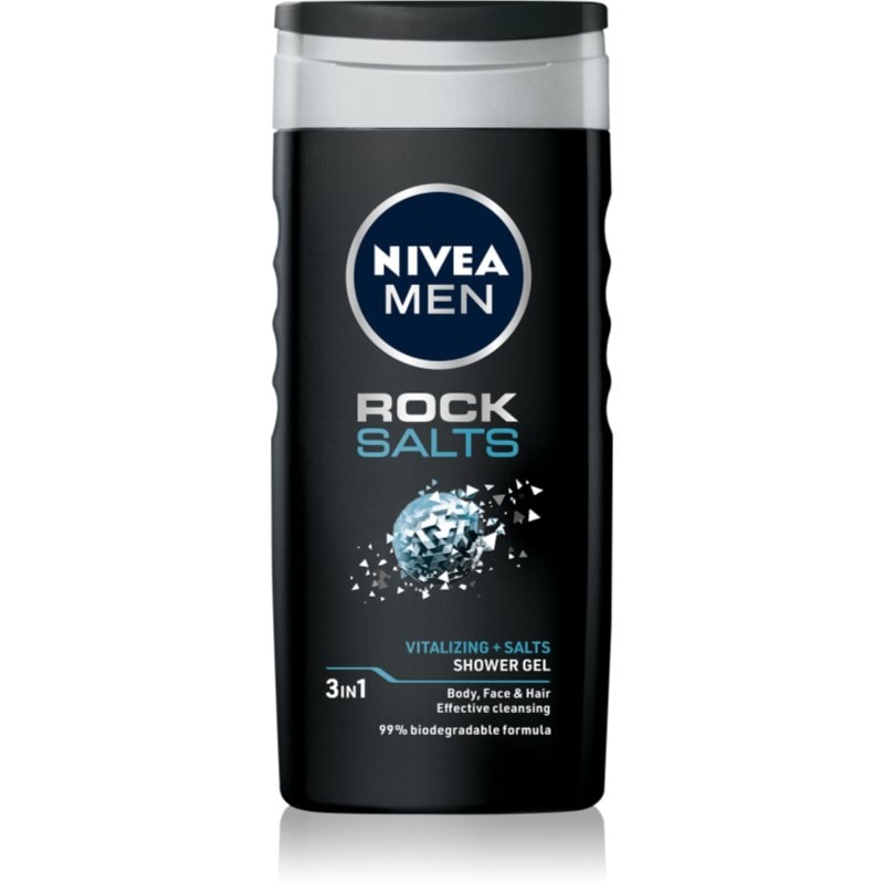 Nivea Men Rock Salt душ-гел за мъже - Грижа за тяло - Сравни цени от 1 магазин с безплатна доставка