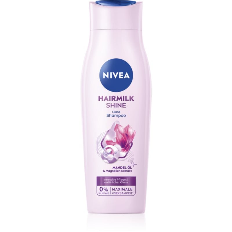 NIVEA Hairmilk Shine грижовен шампоан