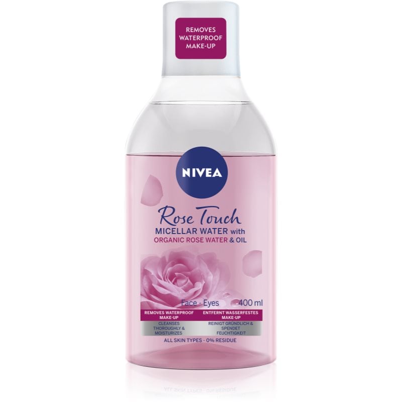 Nivea Rose Touch двуфазна мицеларна вода