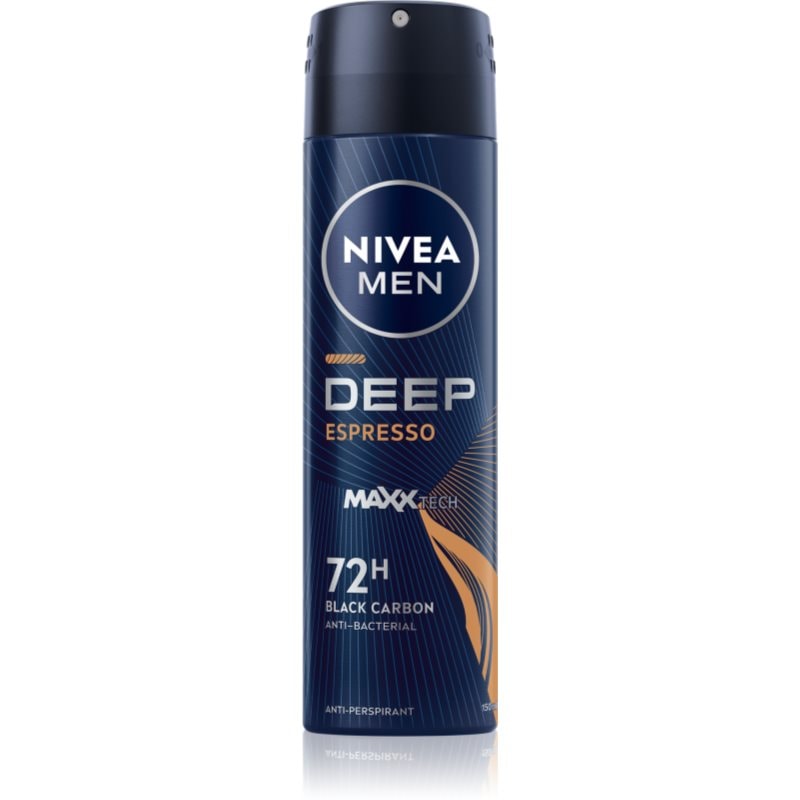 NIVEA MEN Deep антиперспирант-спрей за мъже Espresso - Грижа за тяло - Сравни цени от 1 магазин с безплатна доставка
