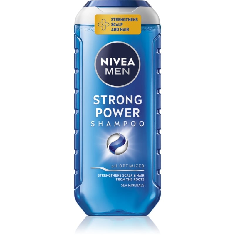 Nivea Nivea Men Strong Power подсилващ шампоан за мъже - Мъжки парфюм 500мл - Сравни цени от 1 магазин с безплатна доставка