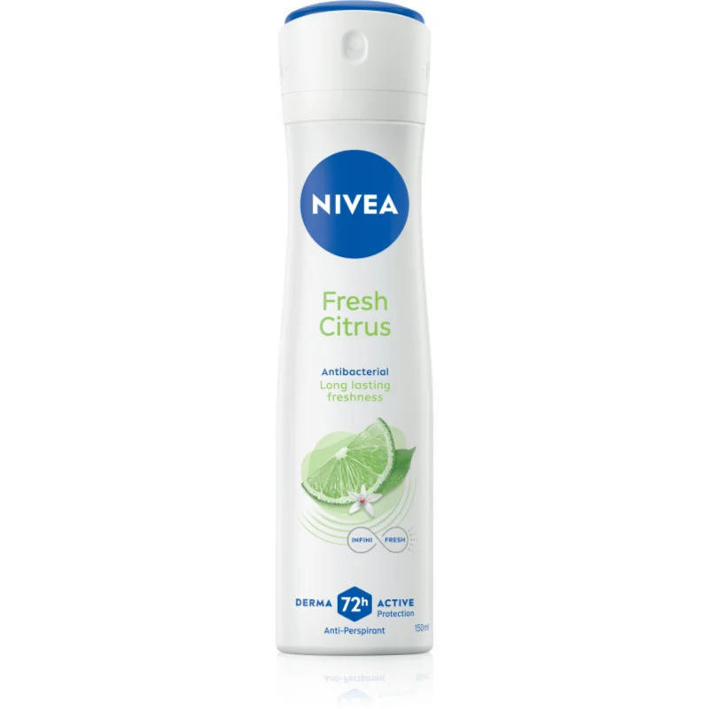 NIVEA Fresh Citrus антиперспирант-спрей 72 ч. - Грижа за тяло - Сравни цени от 1 магазин с безплатна доставка