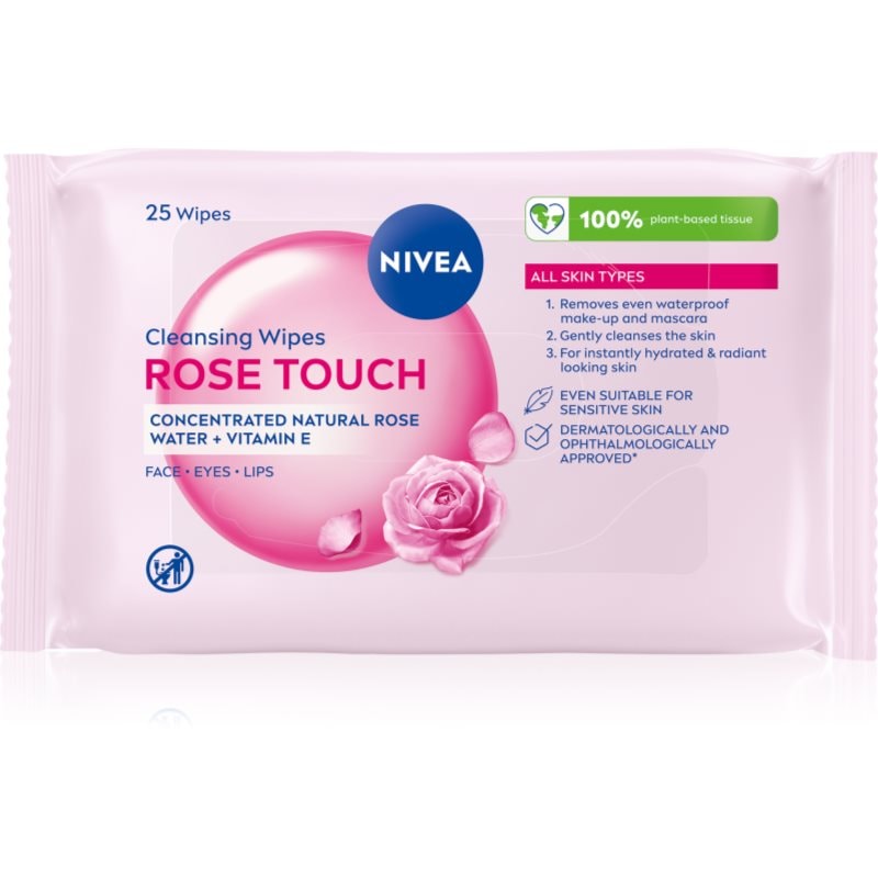 NIVEA MicellAir Rose Touch почистващи мицеларни кърпички за лице - Грижа за лице - Сравни цени от 1 магазин с безплатна доставка