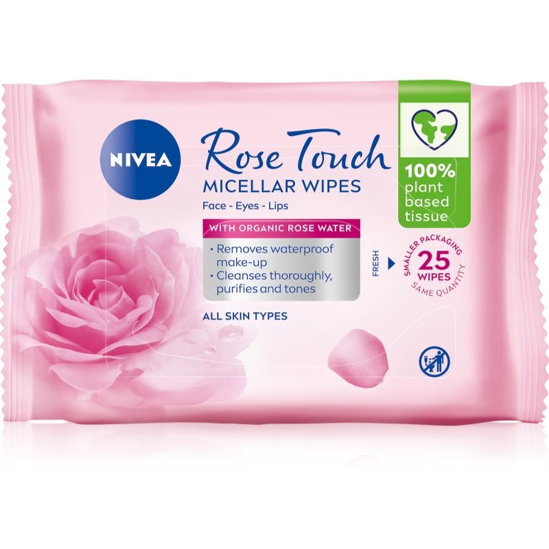 NIVEA MicellAir Rose Touch почистващи мицеларни кърпички за лице - Грижа за лице - Сравни цени от 1 магазин с безплатна доставка