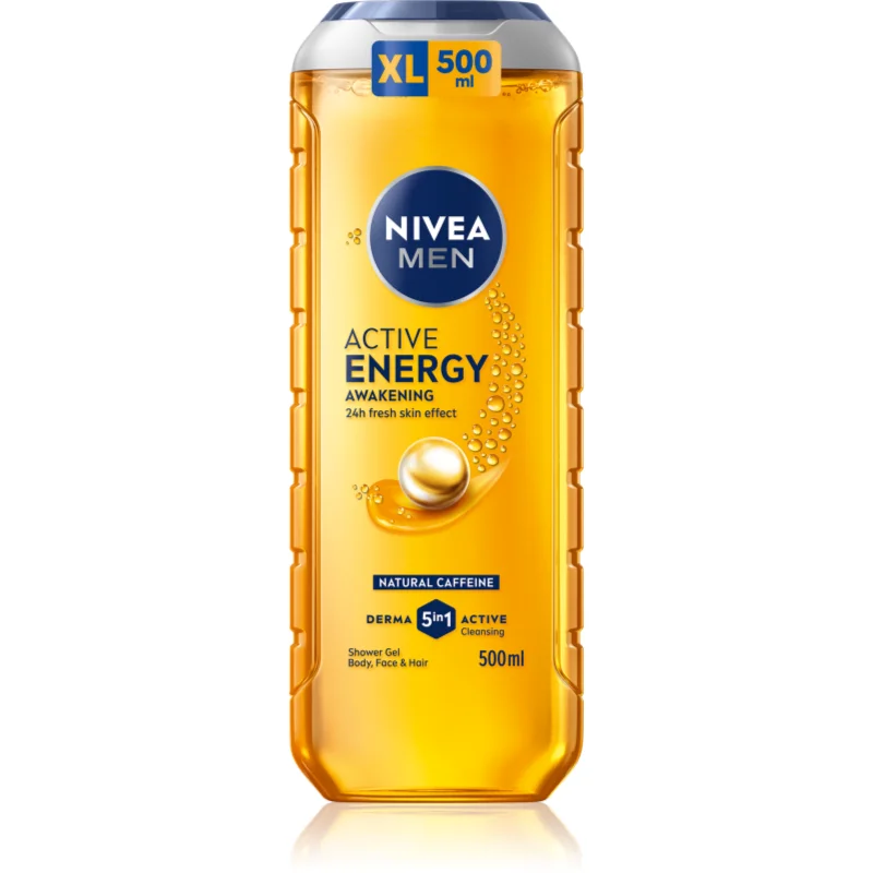 NIVEA MEN Active Energy душ-гел за мъже - Грижа за тяло - Сравни цени от 1 магазин с безплатна доставка