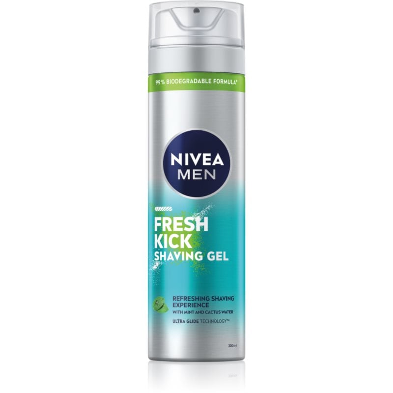 NIVEA MEN Fresh Kick гел за бръснене за мъже
