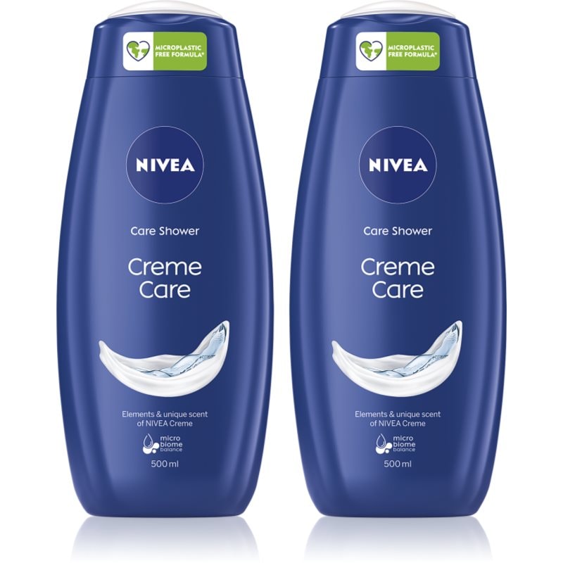 Nivea NIVEA Creme Care крем душ гел изгодна опаковка 2 x - Унисекс парфюм 500мл - Сравни цени от 1 магазин с безплатна доставка