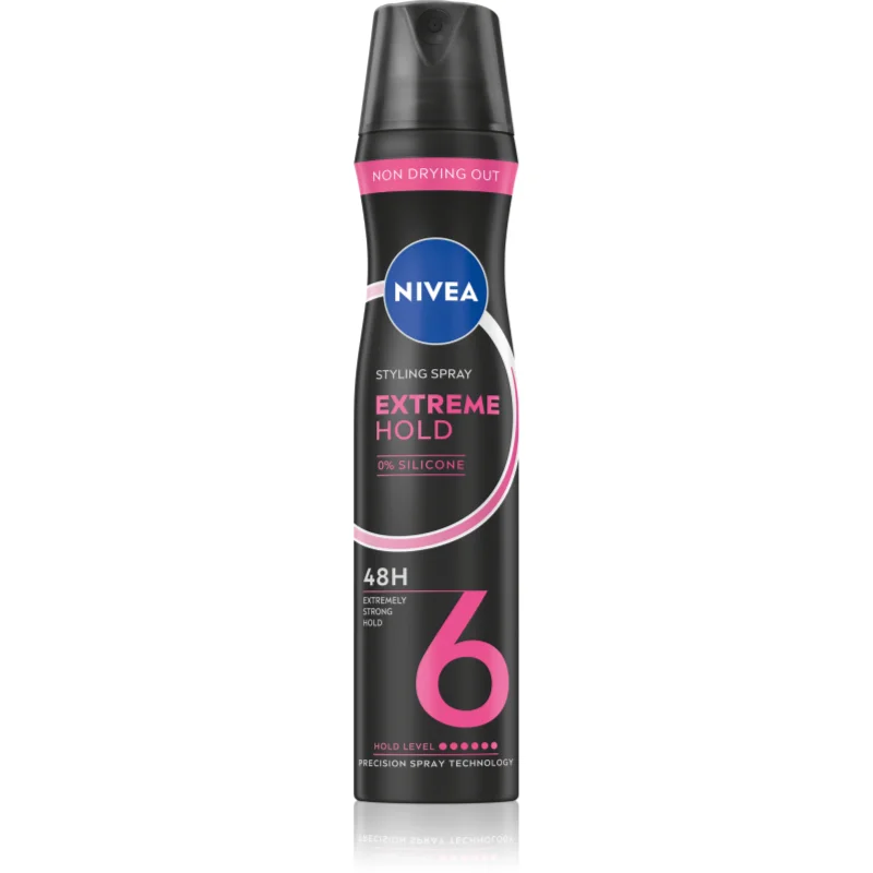 NIVEA Extreme Hold лак за коса със силна фиксация - Грижа за коса - Сравни цени от 1 магазин с безплатна доставка