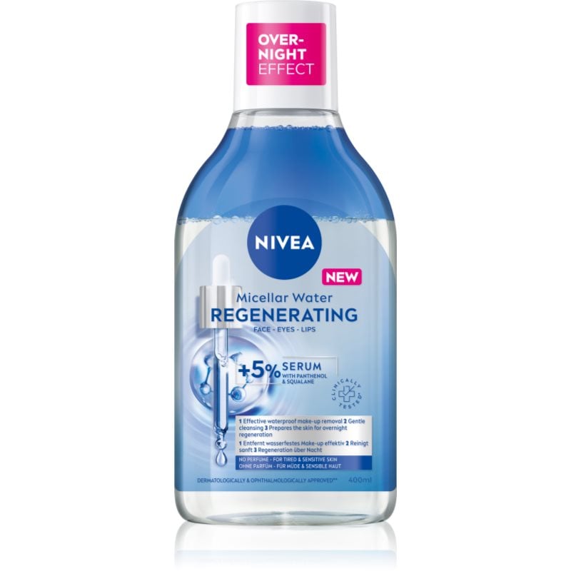 NIVEA Micellar Regenerating почистваща мицеларна вода с регенериращ ефект