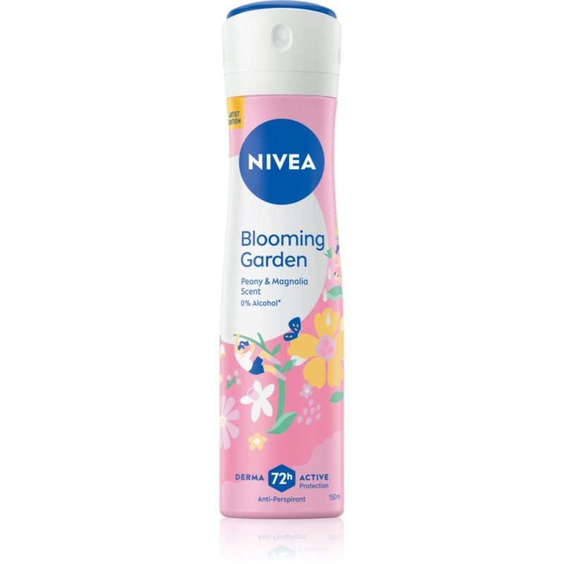 NIVEA Blooming Garden антиперспирант-спрей - Грижа за тяло - Сравни цени от 1 магазин с безплатна доставка