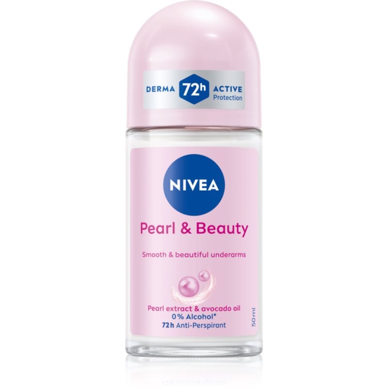 NIVEA Pearl & Beauty рол-он и антиперспирант за жени 48h - Грижа за тяло - Сравни цени от 1 магазин с безплатна доставка