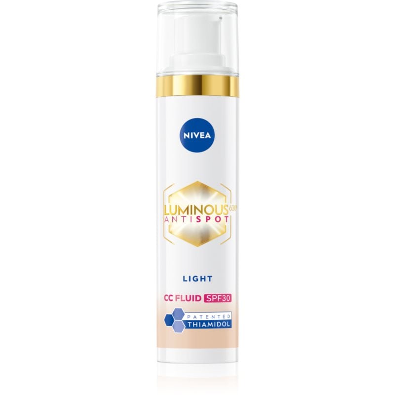 NIVEA Luminous 630 Anti Spot озаряващ СС крем SPF 30
