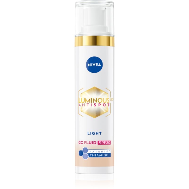 NIVEA Luminous 630 Anti Spot озаряващ СС крем SPF 30 - Грижа за лице - Сравни цени от 1 магазин с безплатна доставка