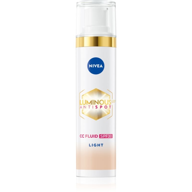 NIVEA Luminous 630 Anti Spot озаряващ СС крем SPF 30 - Грижа за лице - Сравни цени от 1 магазин с безплатна доставка