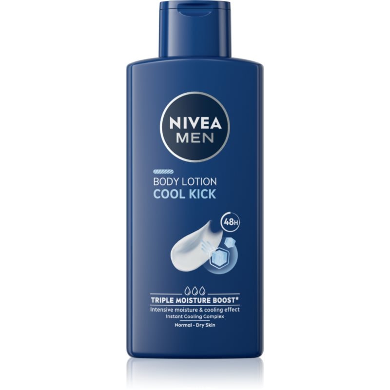 Nivea NIVEA MEN Cool Kick хидратиращо мляко за тяло - Мъжки парфюм 50мл - Сравни цени от 1 магазин с безплатна доставка
