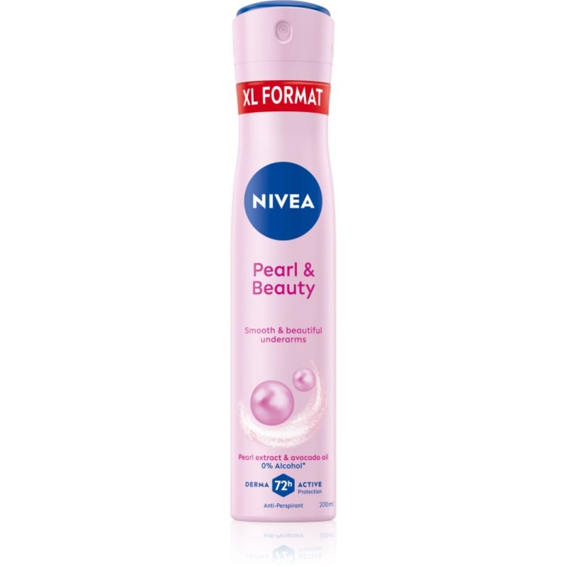 NIVEA Pearl & Beauty антиперспирант-спрей 72 ч. - Грижа за тяло - Сравни цени от 1 магазин с безплатна доставка