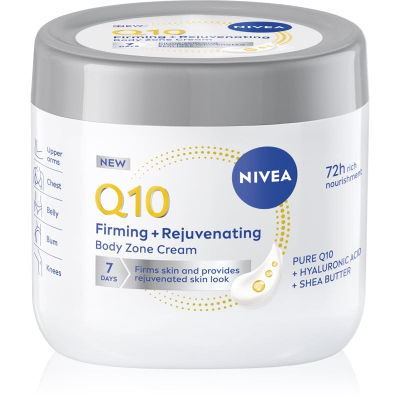 NIVEA Q10 Firming & Rejuvenating стягащ крем за тяло
