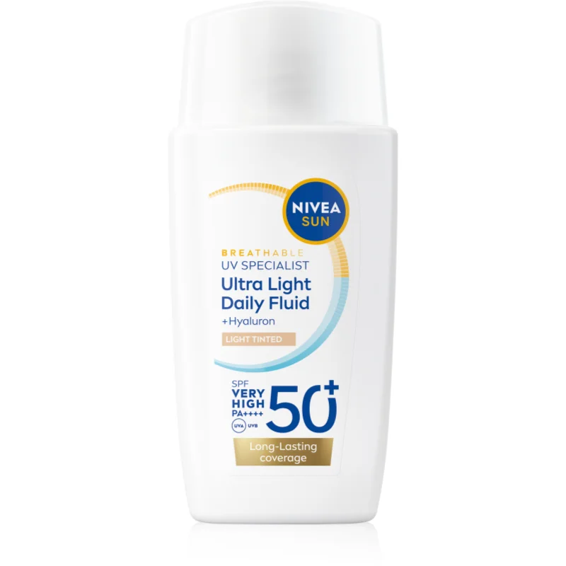 NIVEA SUN Ultra Light лек тониращ флуид SPF 50+
