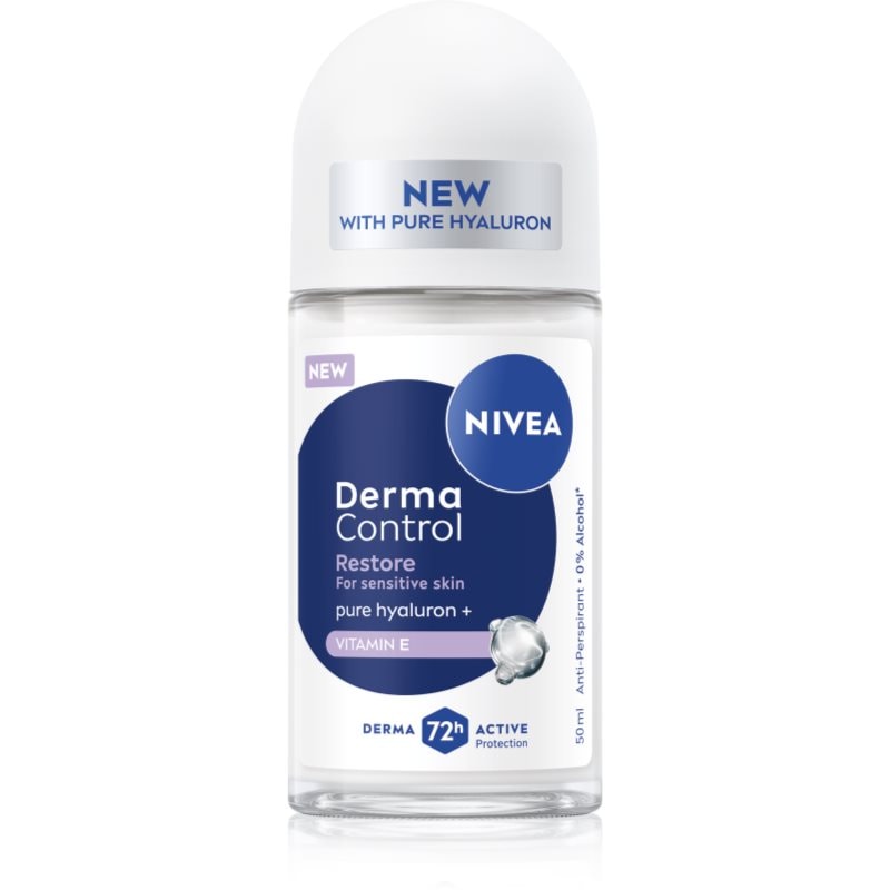 Nivea NIVEA Derma Control Restore рол-он и антиперспирант 72 ч. - Унисекс парфюм 50мл - Сравни цени от 1 магазин с безплатна доставка